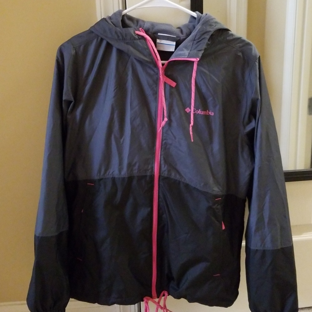 Columbia Fleece Lined rain Jacket